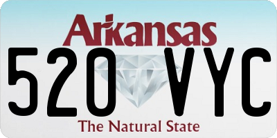 AR license plate 520VYC