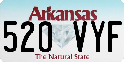 AR license plate 520VYF