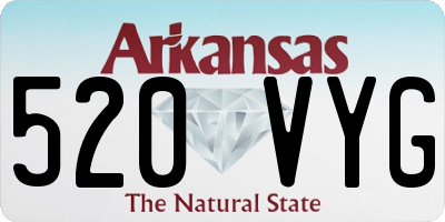 AR license plate 520VYG