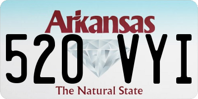 AR license plate 520VYI