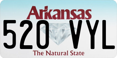 AR license plate 520VYL