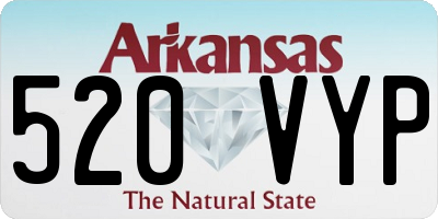 AR license plate 520VYP