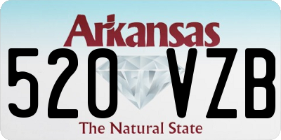 AR license plate 520VZB