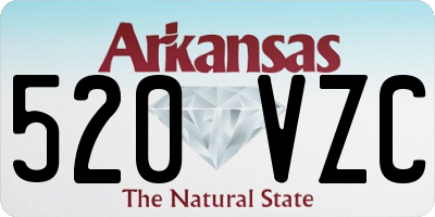 AR license plate 520VZC
