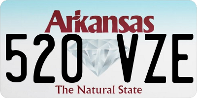 AR license plate 520VZE