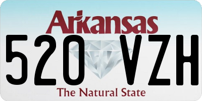 AR license plate 520VZH