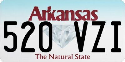 AR license plate 520VZI