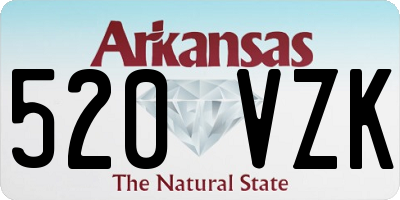 AR license plate 520VZK