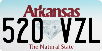 AR license plate 520VZL