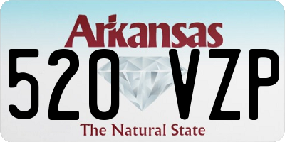 AR license plate 520VZP