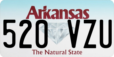 AR license plate 520VZU