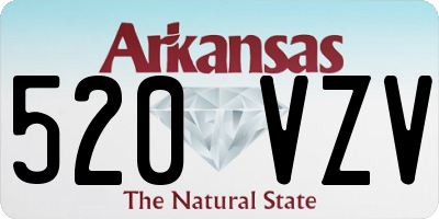 AR license plate 520VZV