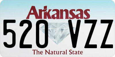 AR license plate 520VZZ