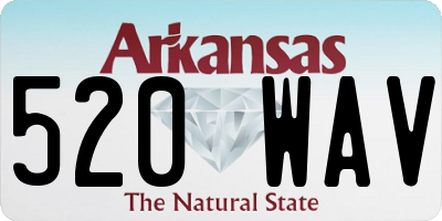 AR license plate 520WAV
