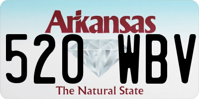 AR license plate 520WBV