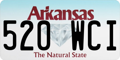 AR license plate 520WCI