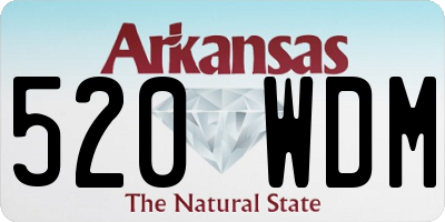 AR license plate 520WDM
