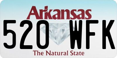 AR license plate 520WFK
