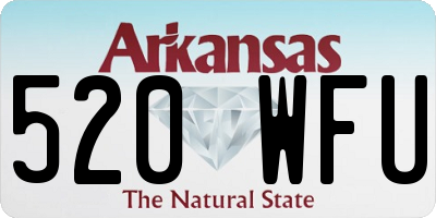 AR license plate 520WFU