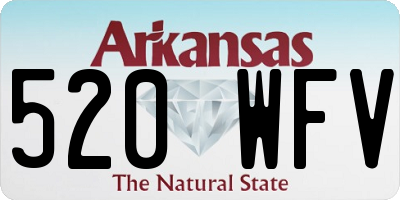AR license plate 520WFV