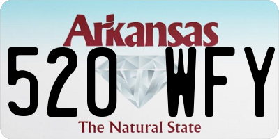 AR license plate 520WFY