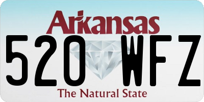 AR license plate 520WFZ