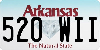 AR license plate 520WII