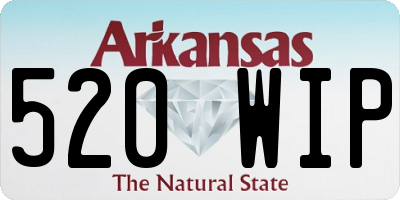 AR license plate 520WIP