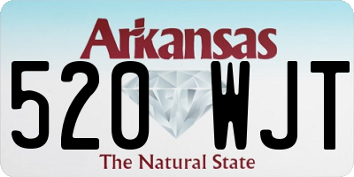 AR license plate 520WJT
