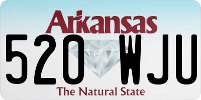 AR license plate 520WJU