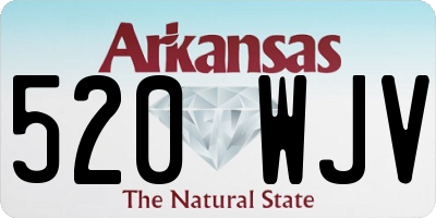 AR license plate 520WJV