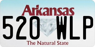 AR license plate 520WLP