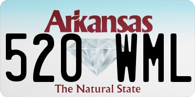 AR license plate 520WML
