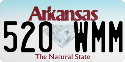 AR license plate 520WMM