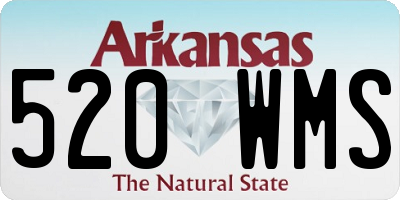 AR license plate 520WMS