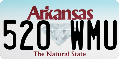 AR license plate 520WMU
