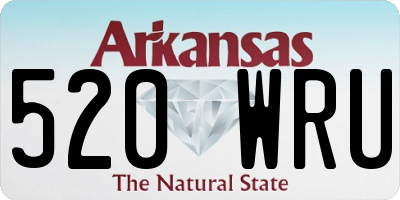 AR license plate 520WRU