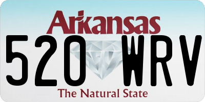 AR license plate 520WRV