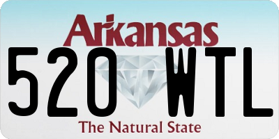 AR license plate 520WTL