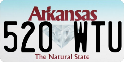 AR license plate 520WTU