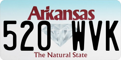 AR license plate 520WVK