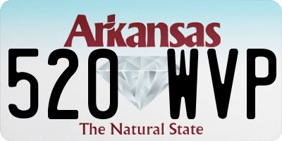 AR license plate 520WVP