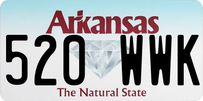 AR license plate 520WWK