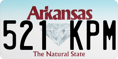 AR license plate 521KPM