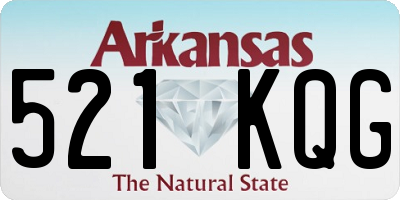 AR license plate 521KQG