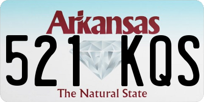 AR license plate 521KQS