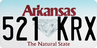 AR license plate 521KRX