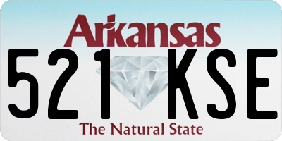 AR license plate 521KSE