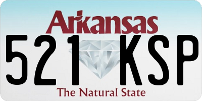 AR license plate 521KSP