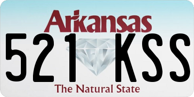 AR license plate 521KSS